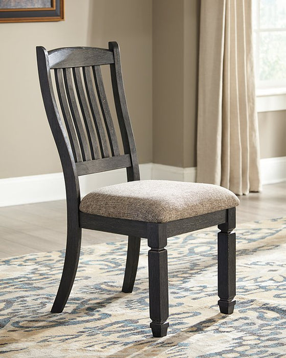Tyler Creek Black/Grayish Brown Dining Chair, Set of 2