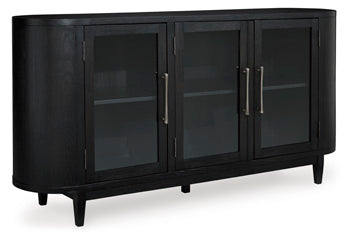 Rowanbeck Black Dining Server