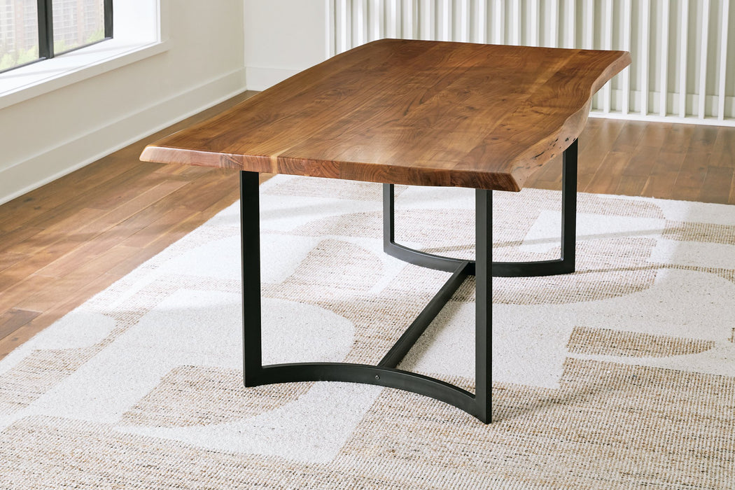 Fortmaine Brown/Black Dining Table