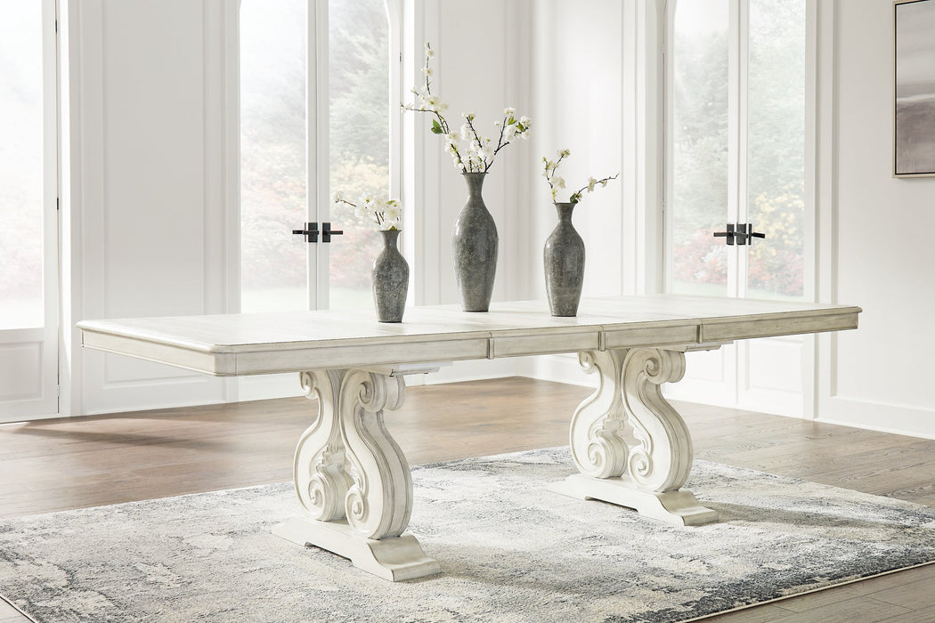 Arlendyne Antique White Dining Extension Table