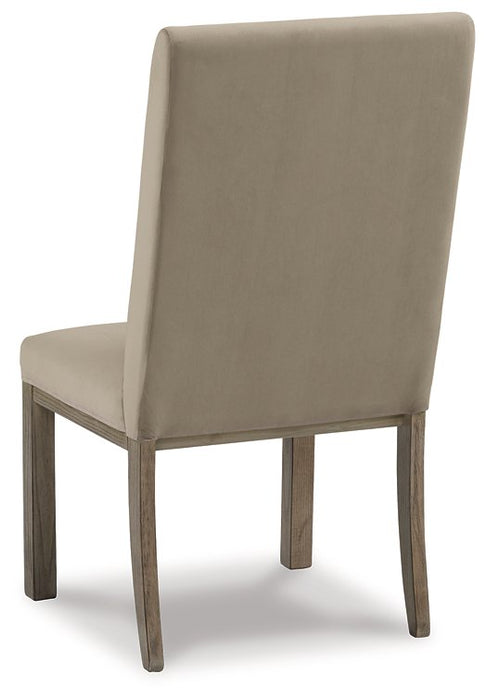 Chrestner Gray/Brown Dining Chair