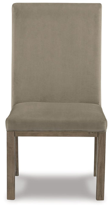 Chrestner Gray/Brown Dining Chair