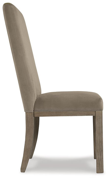 Chrestner Gray/Brown Dining Chair