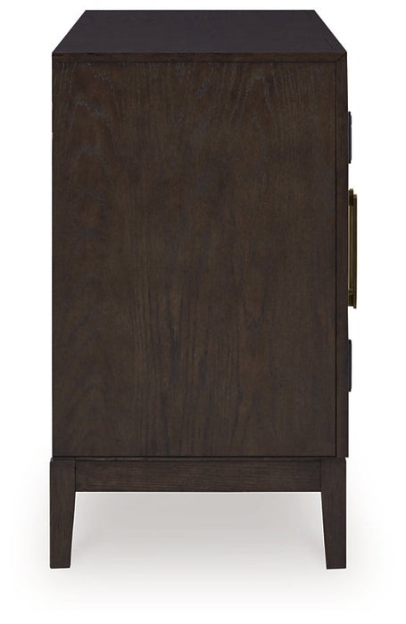 Burkhaus Dark Brown Dining Server