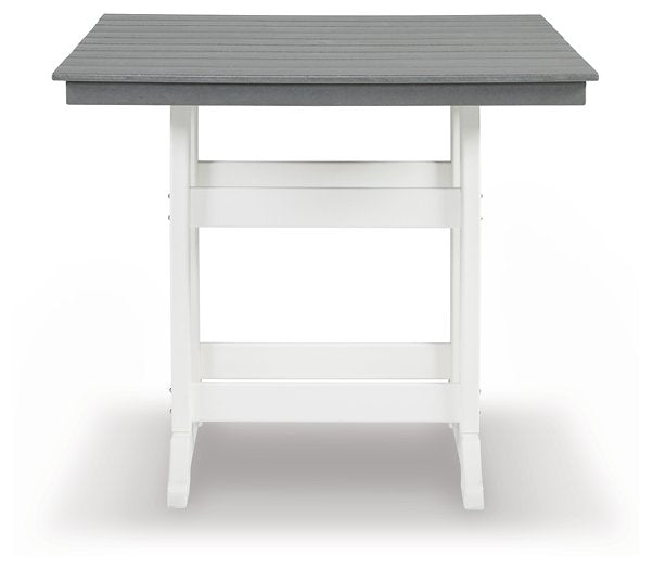 Transville Outdoor Counter Height Dining Table