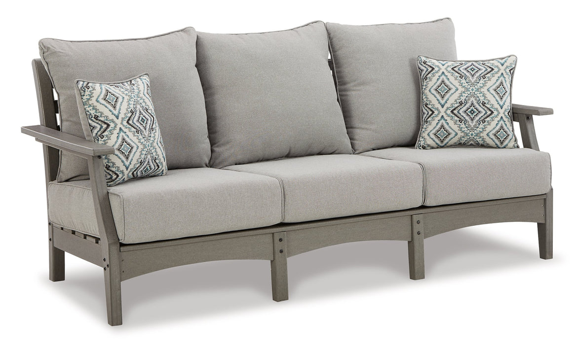 Visola Gray Outdoor Sofa Conversation Set