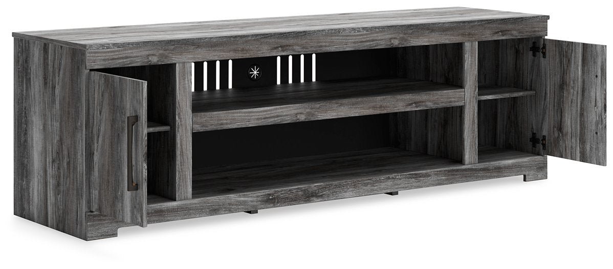 Baystorm 73" TV Stand with Electric Fireplace