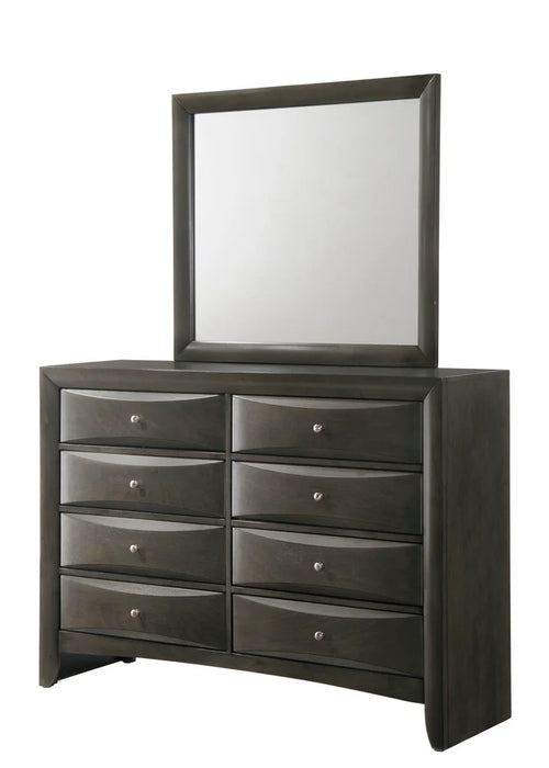 Emily Gray Queen Storage Platform Bedroom Set