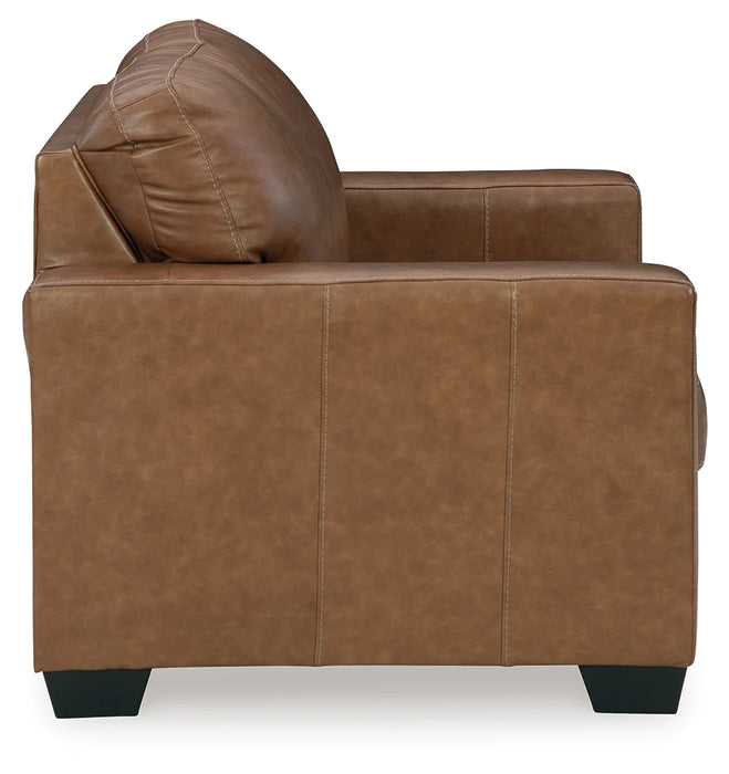 Bolsena Caramel Loveseat