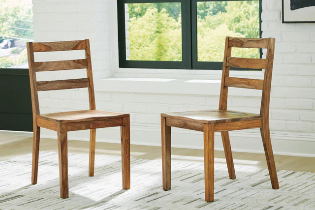 Dressonni Brown Dining Chair, Set of 2