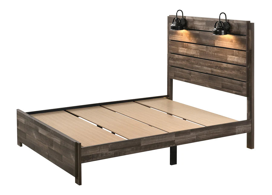 Carter Brown Queen Platform Bed