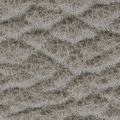 Close-up of Olsberg loveseat fabric in steel gray, showcasing a soft suede-like texture with elegant detailing.