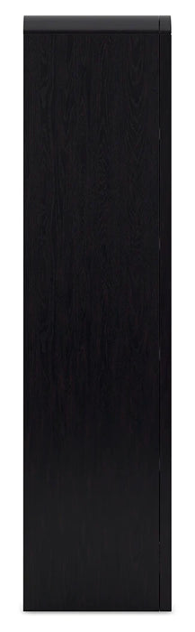 Rowanbeck Black 72" Bookcase